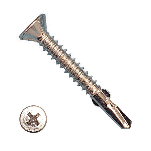 Mezzanine Flooring Screw Winged Drill Point Zinc